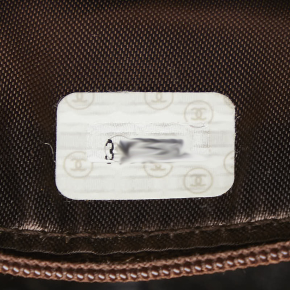 Chanel Triple Coco Mark Fringe Shoulder Bag Camel Brown - Picture 10 of 12